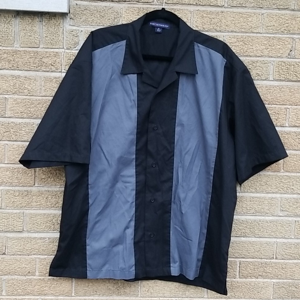 XL Bowling Polo Button Up Shirt